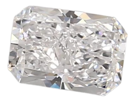 0.95 Carat D VVS2 Radiant Lab Diamond