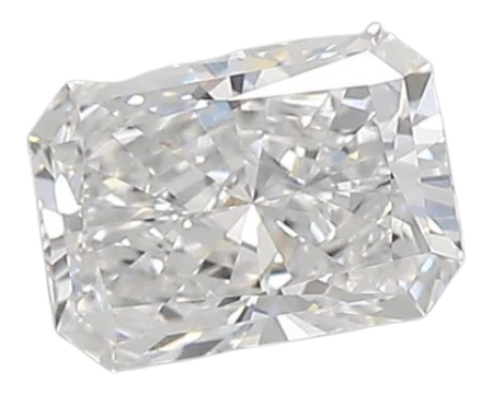 0.95 Carat D VVS2 Radiant Lab Diamond