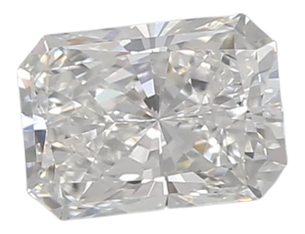 0.95 Carat E VVS2 Radiant Lab Diamond