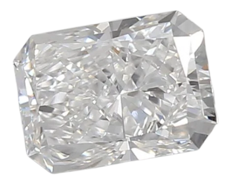 0.95 Carat E VVS2 Radiant Lab Diamond