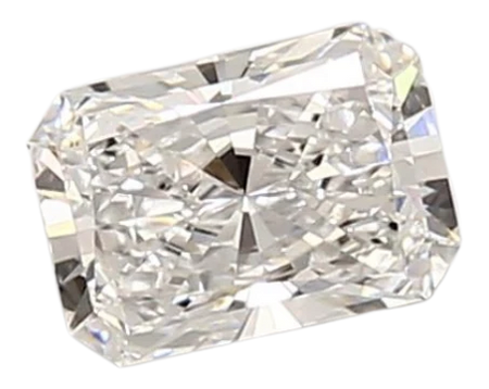 0.95 Carat E VVS2 Radiant Lab Diamond