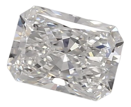 0.96 Carat D VS1 Radiant Lab Diamond