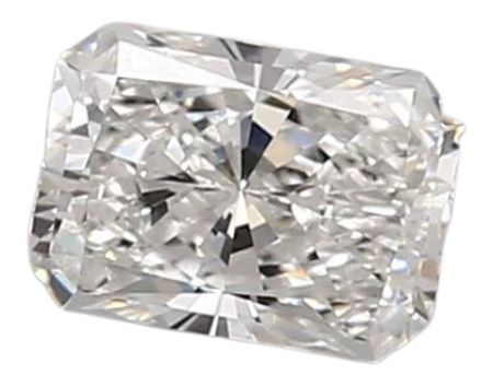 0.96 Carat E VS1 Radiant Lab Diamond