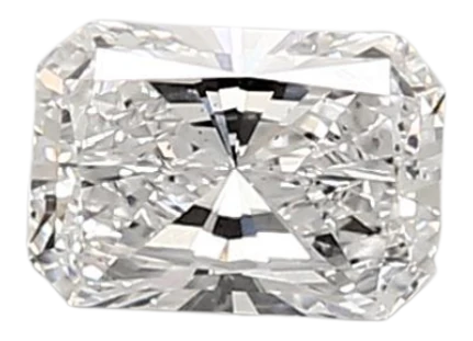 0.96 Carat D VS2 Radiant Lab Diamond