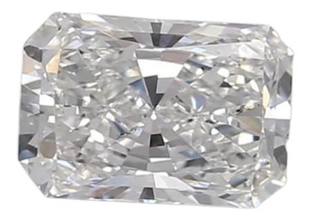 0.96 Carat D VS2 Radiant Lab Diamond
