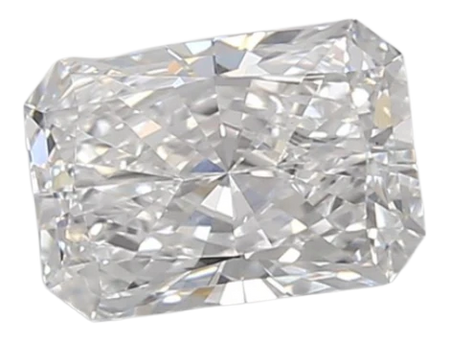 0.96 Carat D VVS2 Radiant Lab Diamond