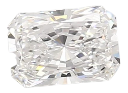 0.96 Carat E VVS2 Radiant Lab Diamond