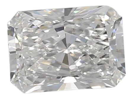 0.96 Carat E VVS2 Radiant Lab Diamond