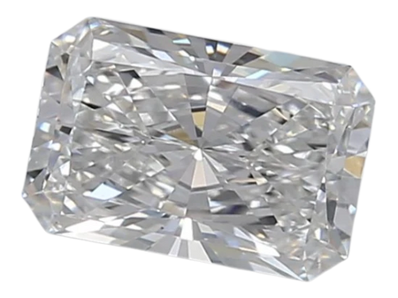 0.96 Carat E VVS2 Radiant Lab Diamond