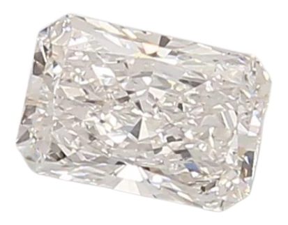 0.96 Carat F VVS2 Radiant Lab Diamond