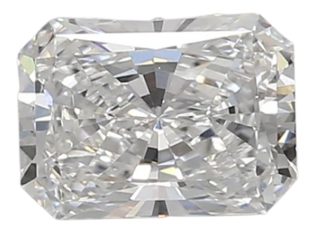 0.97 Carat D VS1 Radiant Lab Diamond