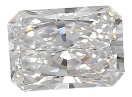 0.97 Carat D VS1 Radiant Lab Diamond