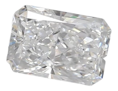 0.97 Carat D VS1 Radiant Lab Diamond