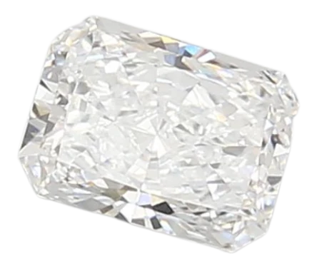 0.97 Carat D VVS2 Radiant Lab Diamond
