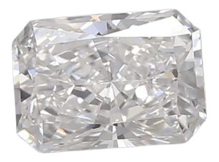 0.97 Carat D VVS2 Radiant Lab Diamond