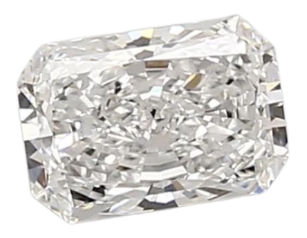 0.97 Carat D VVS2 Radiant Lab Diamond