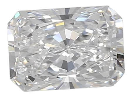 0.98 Carat D VS1 Radiant Lab Diamond