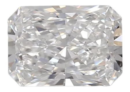 0.98 Carat D VS1 Radiant Lab Diamond