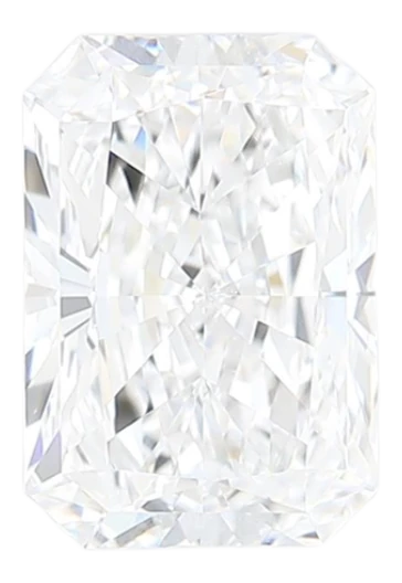 0.99 Carat D VVS2 Radiant Lab Diamond