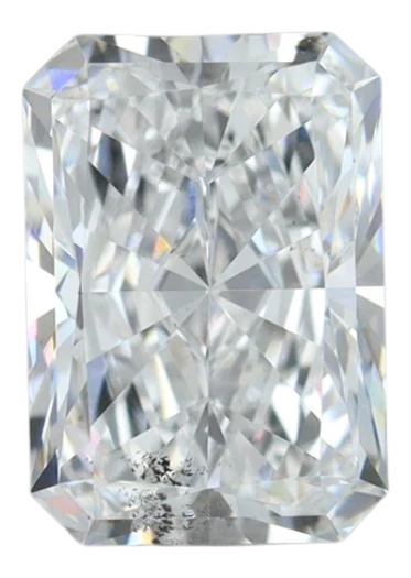 1.0 Carat E SI1 Radiant Lab Diamond