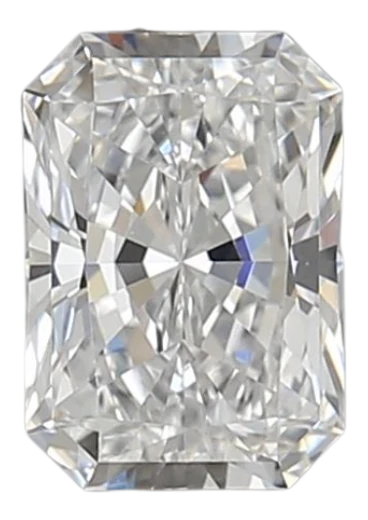 1.0 Carat D VS1 Radiant Lab Diamond