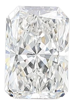 1.0 Carat E VS1 Radiant Lab Diamond
