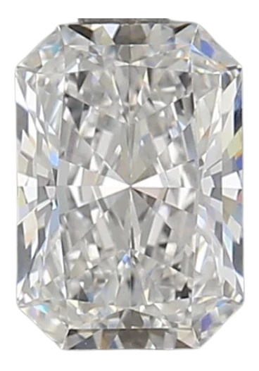1.0 Carat D VVS2 Radiant Lab Diamond