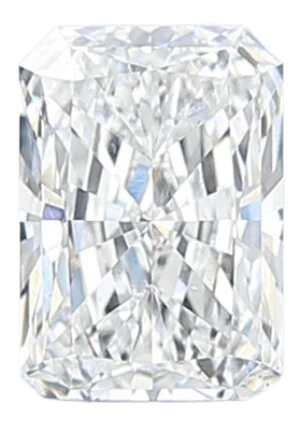 1.01 Carat D VS2 Radiant Lab Diamond
