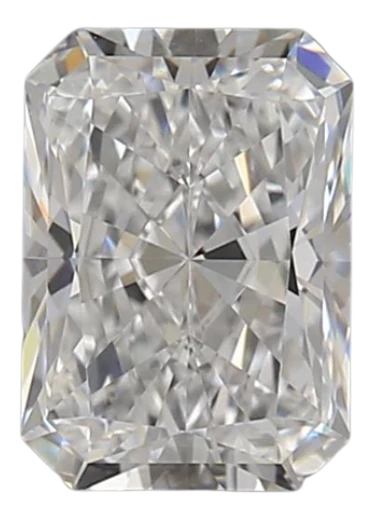 1.01 Carat D VVS2 Radiant Lab Diamond