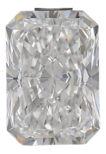 1.01 Carat D VVS2 Radiant Lab Diamond