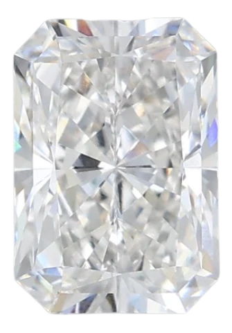 1.01 Carat F VVS2 Radiant Lab Diamond