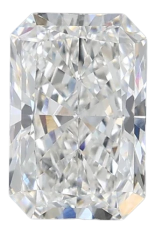 1.01 Carat F VVS2 Radiant Lab Diamond