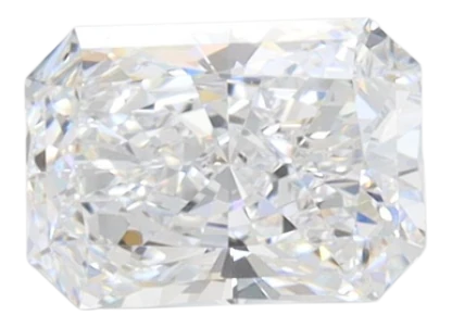1.02 Carat D VS1 Radiant Lab Diamond