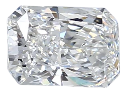 1.02 Carat F VS1 Radiant Lab Diamond