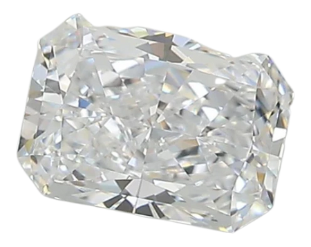 1.02 Carat D VVS2 Radiant Lab Diamond