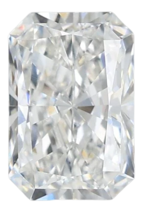 1.02 Carat F VVS2 Radiant Lab Diamond