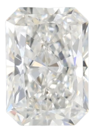 1.02 Carat F VVS2 Radiant Lab Diamond