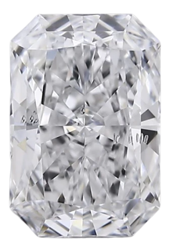 1.03 Carat D SI1 Radiant Lab Diamond