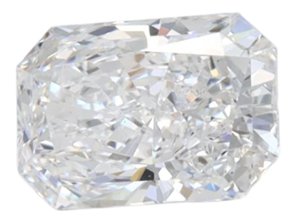 1.03 Carat D VS1 Radiant Lab Diamond