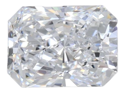 1.03 Carat F VVS1 Radiant Lab Diamond