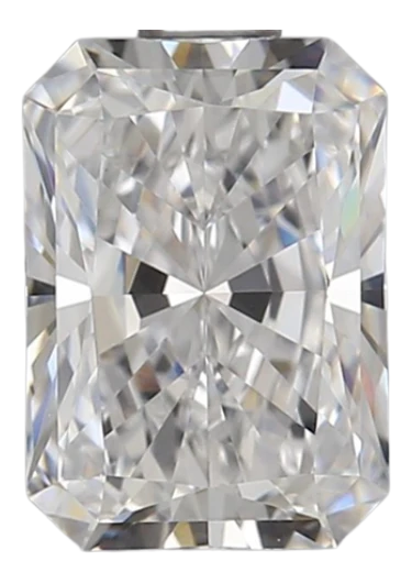 1.03 Carat D VVS2 Radiant Lab Diamond