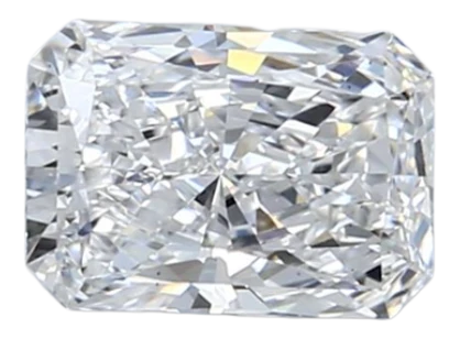1.04 Carat D VS1 Radiant Lab Diamond