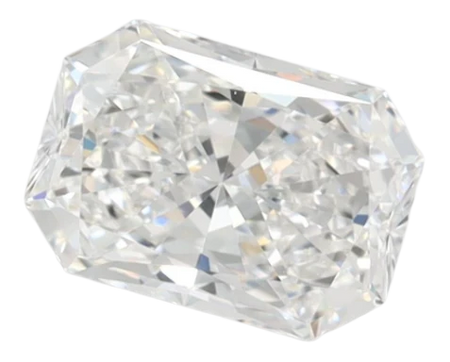 1.04 Carat E VVS1 Radiant Lab Diamond