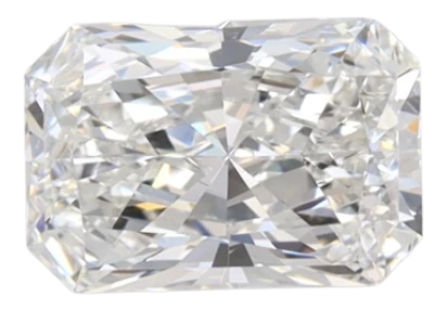 1.04 Carat E VVS1 Radiant Lab Diamond