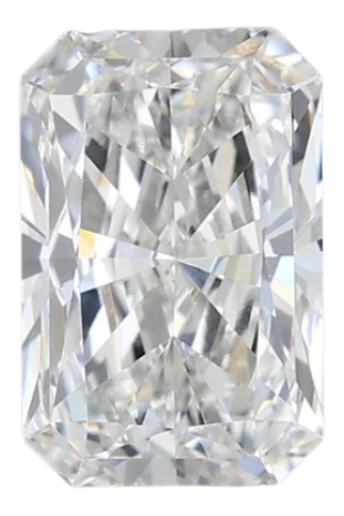 1.04 Carat F VVS2 Radiant Lab Diamond