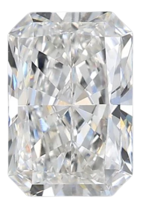 1.04 Carat F VVS2 Radiant Lab Diamond