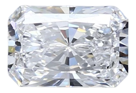 1.05 Carat D VS1 Radiant Lab Diamond