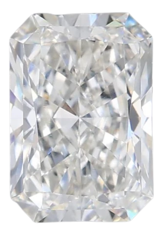 1.05 Carat F VVS2 Radiant Lab Diamond