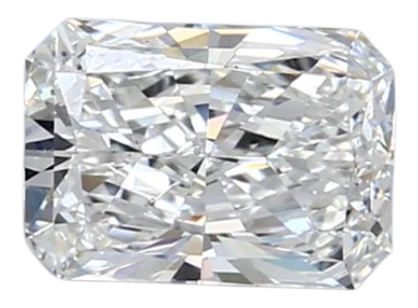 1.06 Carat F VS1 Radiant Lab Diamond