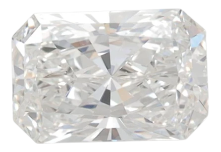 1.06 Carat F VVS1 Radiant Lab Diamond